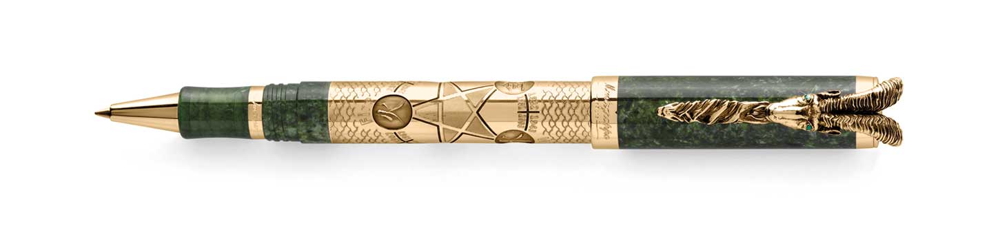 Montegrappa Goat 2015 Rollerball, Gold